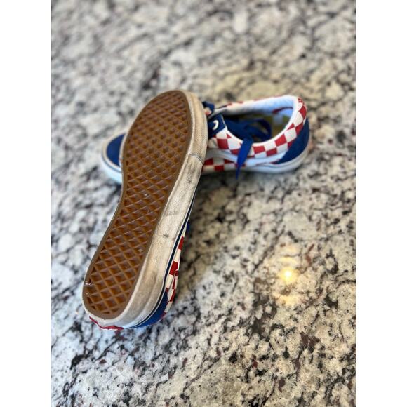 VANS men’s size 6 red white and blue - Picture 9 of 13